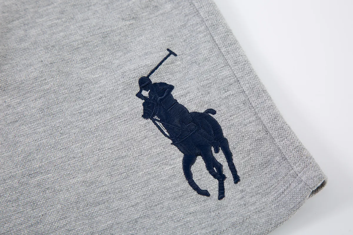 【 】 ：26216# ：White/Gray/Khaki/Light Blue/ /Black White/ Size：S XL Ralph Lauren/ Classic Big-Pony 21S ✅ ✅ RL/ Breathable Same Style Classic Versatile ✅